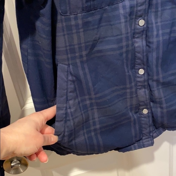 Columbia Double Lined Shirt Jacket Plaid EUC - Picture 5 of 11